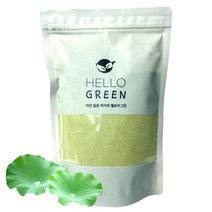 헬로우그린 국내산 연잎 분말 300g(팩), 1, 본상품선택