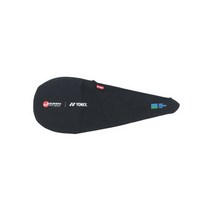 요넥스 테니스 라켓 케이스 수납 가방 파우치 스크레치 방지 YOS22062-007, 블랙