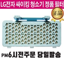 LG정품 싸이킹 청소기 K73RGY K73SG K73ZG 배기 필터, 1개