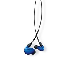 SHURE 슈어 SE846 고차음성 이어폰(유선 타입) SE846BABL+UNI-A 블루 : 마이크 리모콘 부착 고차음성레코딩게이밍