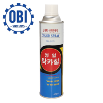 영일 락카 스프레이 420ml 27종, 녹색, 1개