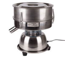 진동 석발기 기계 전동 선별 고르는 곡식 곡물, 체틀의 높이는10cm  체 1개 뚜껑 1개