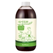 [이엠코라존] 자연EM (1000ml) 활성액 원액 자연탈취제 쌀뜨물발효액, 2개, 1000ml*2