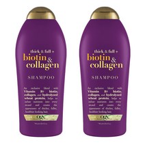 오지엑스 비오틴 & 콜라겐 샴푸, 750ml, 2개