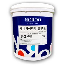노루페인트 옥상방수 에너지세이버 쿨루프 수성 중도 15L, 회색
