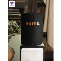 패브릭 가림천 생수통 블랙 정수기물통커버 덮개, 통 입구가 아래로 향하게 (정수기 올려놓기)