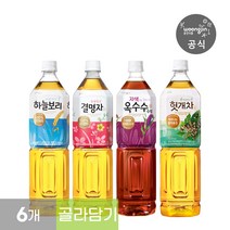차음료 4종 모음 1.5L 페트 6개 하늘보리 결명자차 자색옥수수수염차 헛개차 택3, 웅진헛개차 2페트, 웅진헛개차 2페트, 자색으로잘빠진옥수수수염 2페트