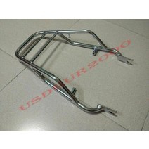 오토바이가방 오토바이사이드백 바이크백팩 가와사키 BC-EJ400A EBL-EJ800A W800 W650 연중 무휴 용 리어, 02 Chrome