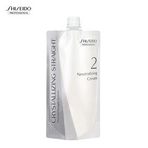 시세이도 크리스탈라이징 스트레이트 2제 중화제, 크림, 1개