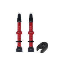 2pcs 자전거 타이어 에어 밸브 자전거 튜브리스 휠 구리 코어 합금 줄기 고무 기지, CHINA, 유형4