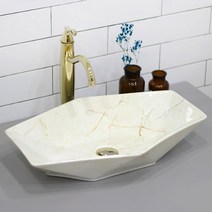 YJ-915 대리석 패턴 도기볼세면기/탑볼세면대/세면볼, 1개