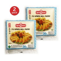 [오성식품] 춘권피 7.5인치 550g(190mm*50장) * 2개, 550g