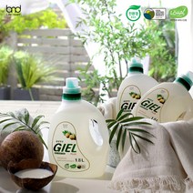 [세제혁명] NEW지엘플러스 액체세제 1.8L 2통, 단품