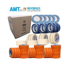 [공장직배송 상품] Amtech 마스킹테이프 1BOX, 4-블루-15mm(92개), 1개