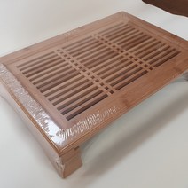 신형 서랍형 대나무 문살 다반 보이차 차판 찻상, 1개