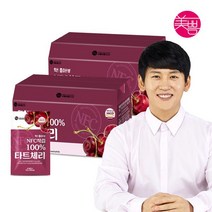 미쁨생활건강 딱좋아 NFC착즙 타트체리주스 70ml 2박스 총 60포, 타트체리주스 70ml 2박스(60포)