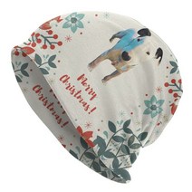 스태퍼드셔 불 테리어 개 Slouchy 비니 트렌드 겨울 따뜻한 스컬리 비니 모자 성인 EBT 귀여운 사랑 니트 보닛 모자