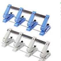 펀치 4공펀치 펀칭기 바인더 제본 25매까지 종이 구멍-72394EA, 블루