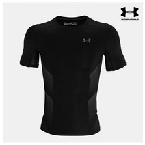 언더아머반팔티 PQF 1362452-001 UA HeatGear Vent SS-BLK