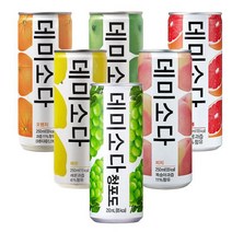 동아 데미소다 사과 복숭아 자몽 레몬 청포도 오렌지 250ml x 30can, 데미소다 레몬 250ml x 30캔ND