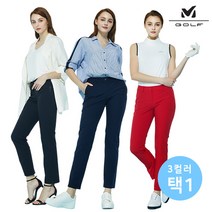 [이월] [밀레골프] 여성 썸머 사이즈컨트롤 스트레치팬츠 3컬러 택1
