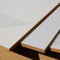 큐브프레임 두께18mm 마그누그레이 하이그로시합판 목재재단 나무판자 MDF, 테두리:아이보리모데나