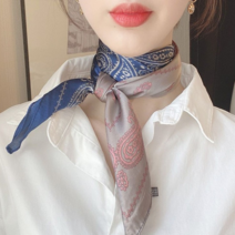 쁘띠스카프 폐이즐리 명품스카프