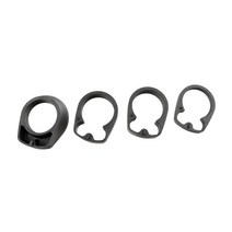 자전거핸들바 4 Piece Curved Spacer Headset Tool Mounting Kit for 28.6mm Front Fork Integrated, [01] A