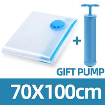 펌프 포함 진공 가방 절약 의류 보관 핸드 더블 씰 지퍼 1-12 개