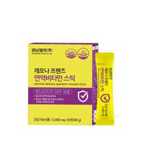 경남제약 레모나프렌즈 면역비타민 스틱, 1박스 30포