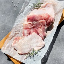 모던푸드 국내산 닭정육 1kg 2봉뼈없는 순살 냉동 닭다리살 188344
