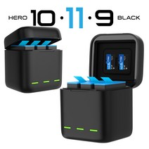 고프로 공식대리점 HERO9 10 Dual Battery charger / 히어로9 10 배터리+충전기