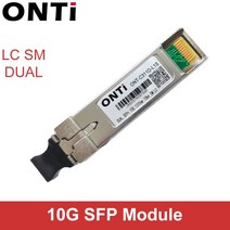 10G 이중 10/40/80KM SFP 모듈 SM LC 단일 모드 광학 Cisco/Mikrotik 스위치와 호환 가능, [05] 1pcs 40km 1550nm