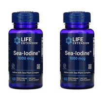 1+1 라이프익스텐션 해초추출물 아이오딘 Iodine 60정, 1개