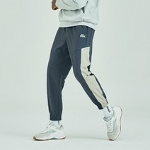 론즈데일 옆선 배색 우븐 조거팬츠 LLCPT361U
