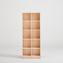 편백나무 원목 800 5단책장 장식장 수납장 일반형, 단품