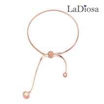 라디오사 14K 끈조절 스트링 팔찌 LK14JJ-9682B