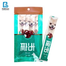 변냄새감소 강쥐 유산균 4개입 도움 기호성좋은 간식