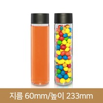 유리병 주스병 골드유리병500ml(A-W), 검정, 1개
