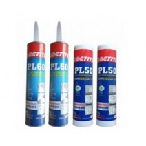 록타이트 실리콘접착제 PL50/60 백색(건축내외장용) 300ml(1박스-12개), PL50 백색(인테리어내장용)