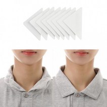 단정한 셔츠 카라 옷깃고정 패드 30P 삼각 스티커