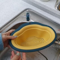 노랑 다이소 음식물 거름망 수세미 타올 행주 건조대 거치대 받침대 싱크대 씽크대 처리 쓰레기통 씽크볼