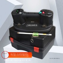 유리 흡착기 진공 타일 대리석 흡착판 에어 압축기, 휴대용 전기 흡입 컵(배터리 4개 및 충전 2개)
