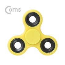 IA577 Coms 피젯스피너 삼각날(Triple) Yellow 장난감