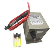 다기능 진동 공구 건식 정전기 제거 장치 16kv 산업용 발생기 백 메이킹 머신 막대, 01 브라운