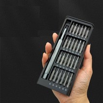 정밀 드라이버세트 나사 비트 미니 별 육각 특수드라이버 24종
