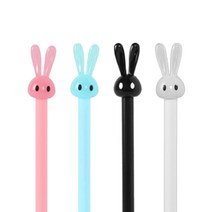 토끼 중성볼펜 50개, 하얀토끼