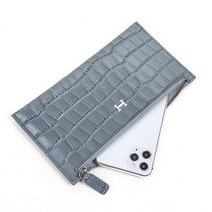 여성 장지갑 소가죽 지폐 얇은지갑