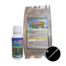이끼싹 입제 액제 세트 + 스포이드 세트 잔디 비료 영양제 산소 묘지 골프장 이끼 제거 제 제초제 잡초 제거제, 1세트