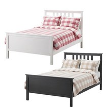 이케아 HEMNES 슈퍼싱글침대 프레임+매트리스 풀세트, 단품